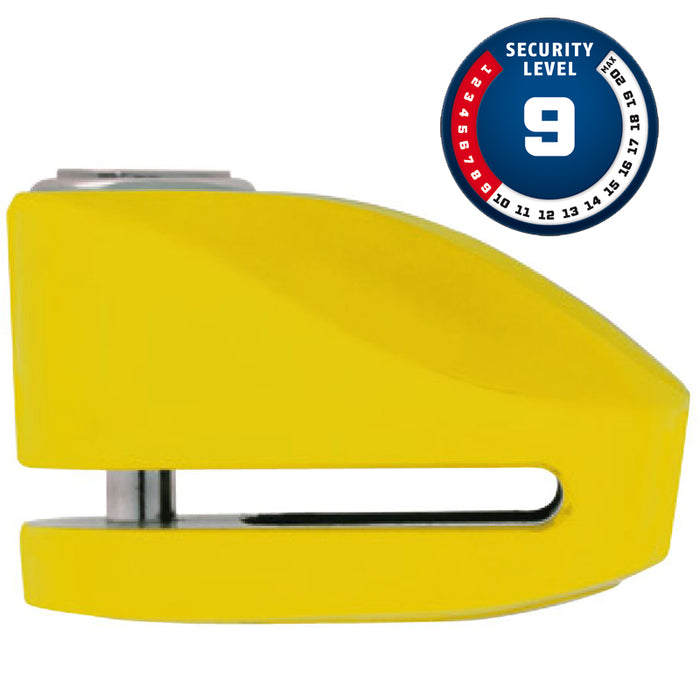 Abus Disc Lock With Alarm 277A Yellow Bolt 10Mm