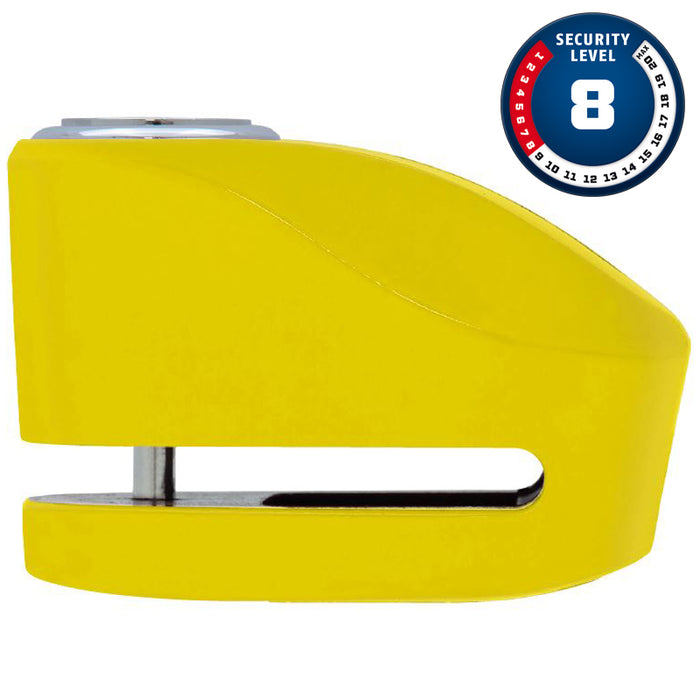 Abus Disc Lock With Alarm 275A Yellow Bolt 5 Mm