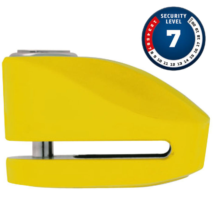 DISC LOCK ABUS 277 YELLOW PIN 10 MM