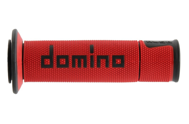 DOMINO ON ROAD GRIPS RED / BLACK