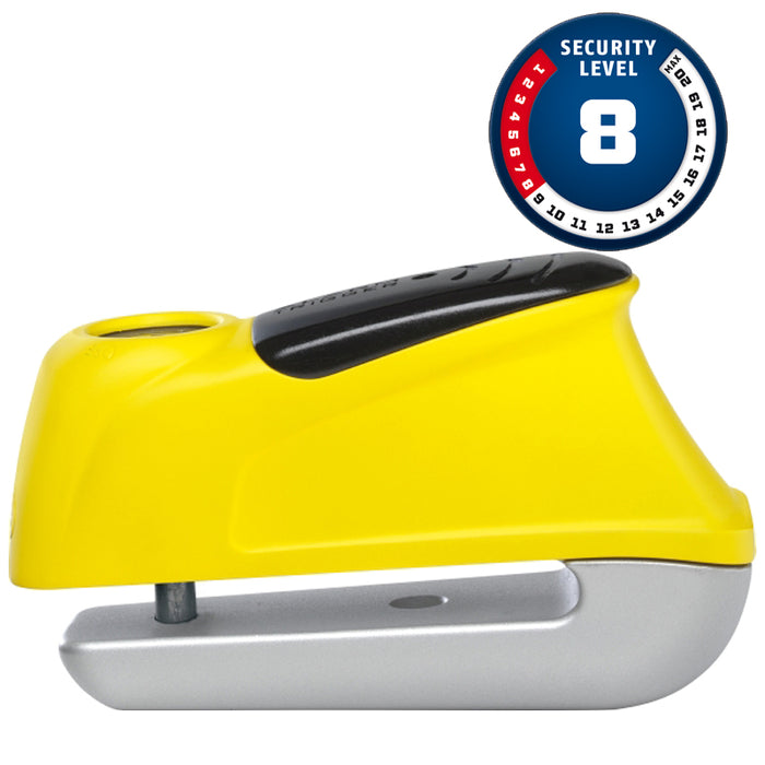 TRIGGER 345 YELLOW Disc lock with Alarm