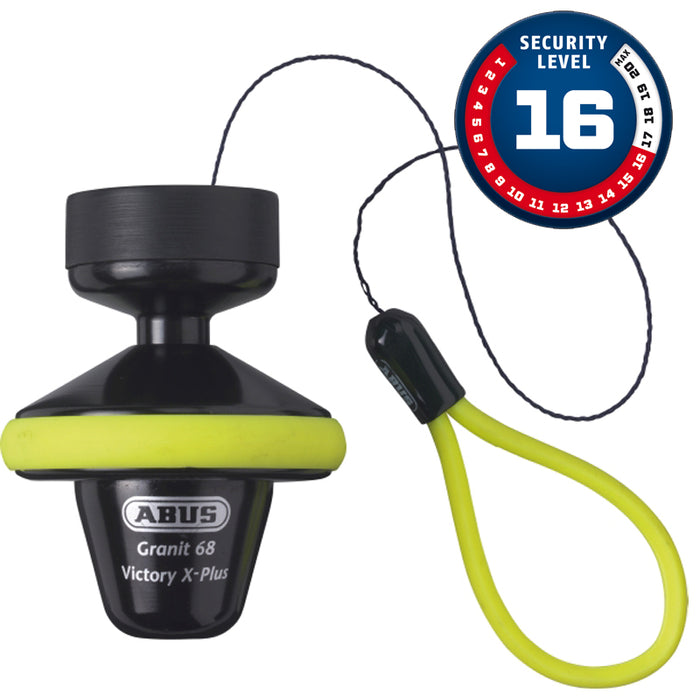 GRANIT VICTORY XPLUS 68 Antirrobo de disco de freno Abus con memory cable