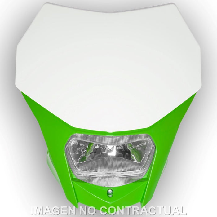 Circuit Circuit Bagus Green-White Headlight Holder