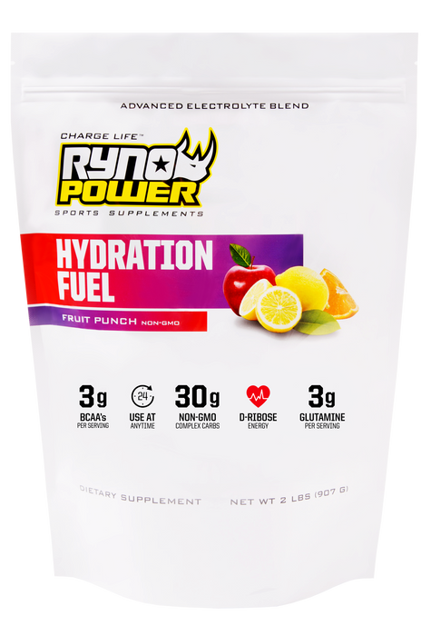 Ryno Power - Electrolytes Hydration Fuel Fruit Punch