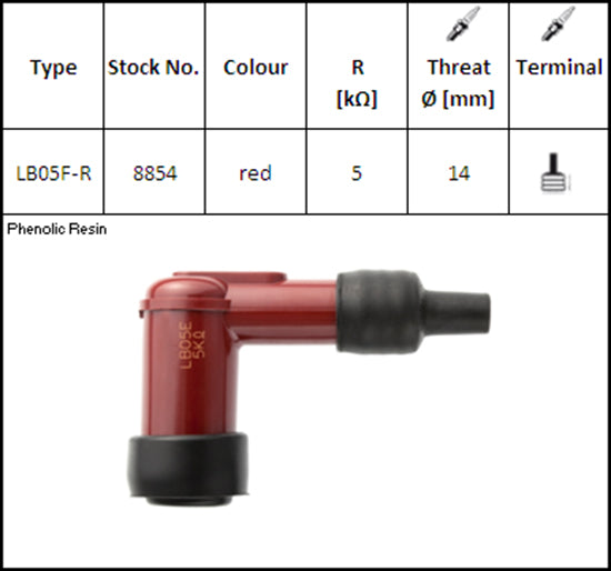 Spark Plug Cap NGK LB05FR