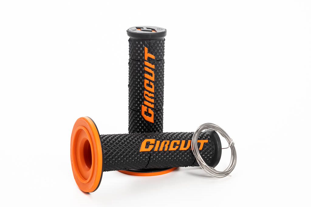 CIRCUIT V GRIPS BLACK/ORANGE