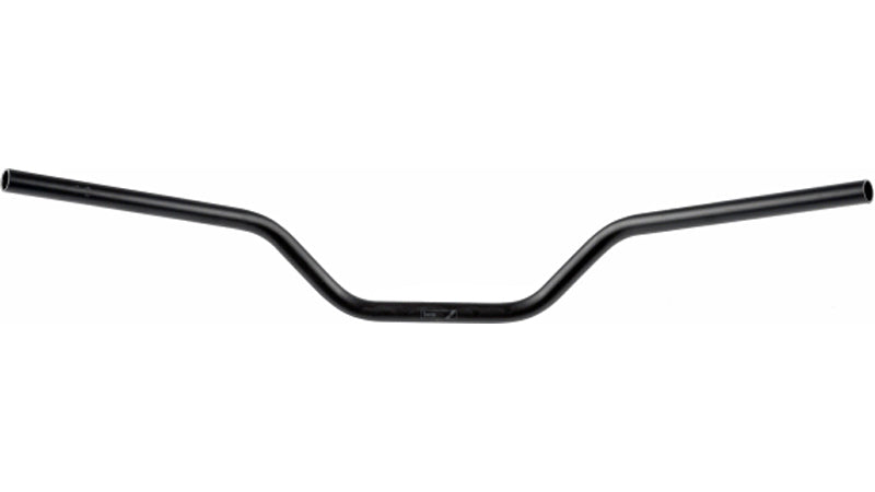 TRW STEEL HANDLEBAR 22 mm. CLASSIC HIGH BLACK 