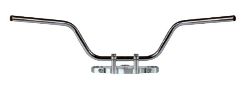 TRW STEEL HANDLEBAR 22 mm. TOURING LOW CHROME 