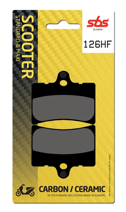 Brake pad SBS P126-HF