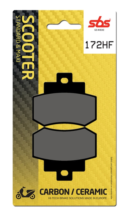 Brake pad SBS P172-HF