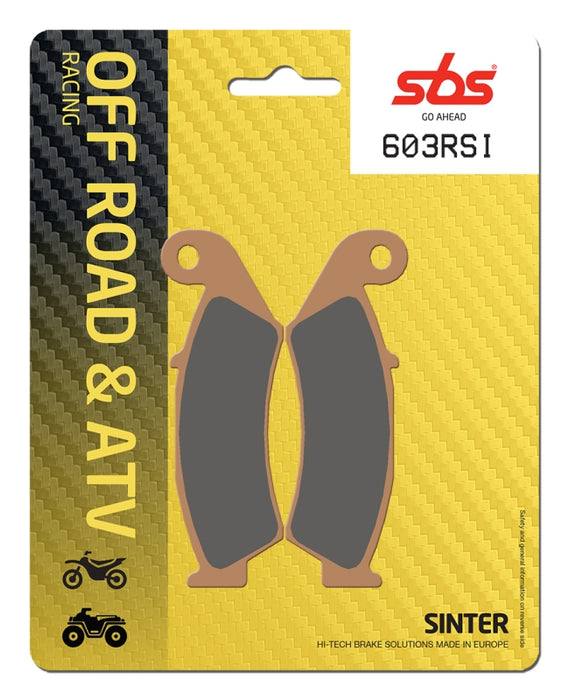 Pastilla de freno SBS P603-RSI