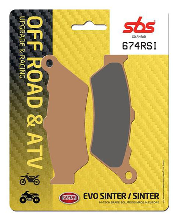 Brake pad SBS P674-RSI