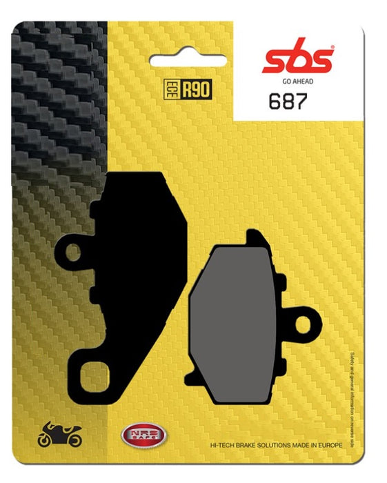 SBS P687-DC Brake Pad