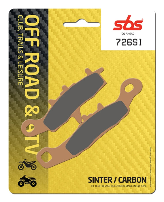 Pastilla de freno SBS P726-SI