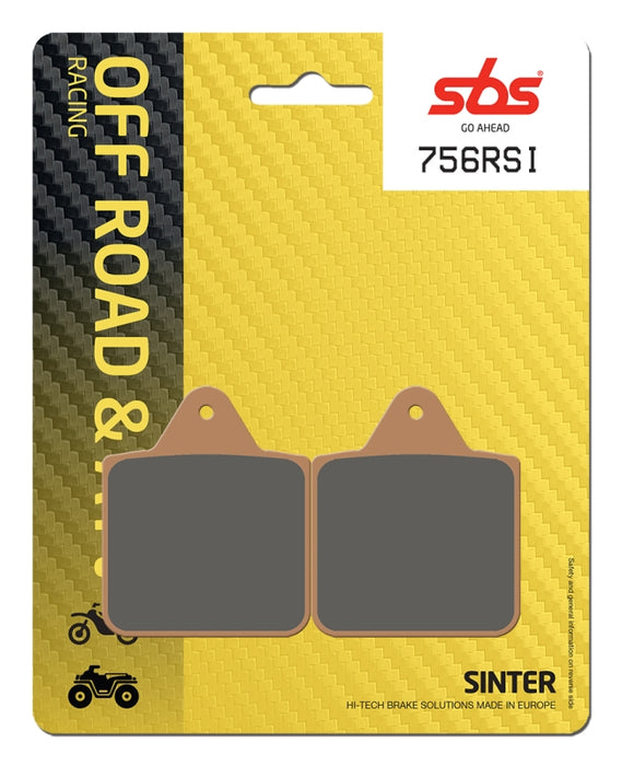 Pastilla de freno SBS P756-RSI