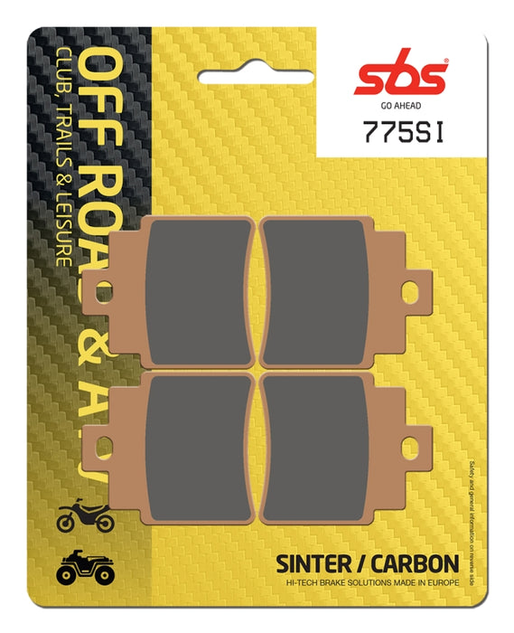 Pastilla de freno SBS P775-SI