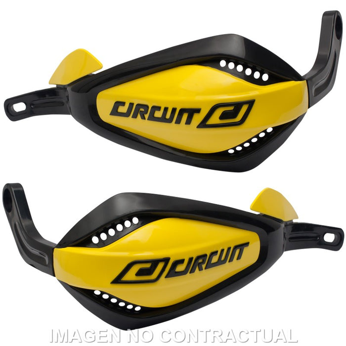 CIRCUIT P4 BLACK-YELLOW HANDGUARDS