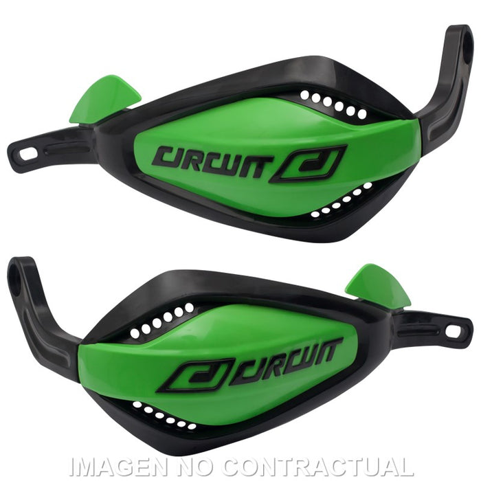 CIRCUIT P4 BLACK-GREEN HANDGUARDS