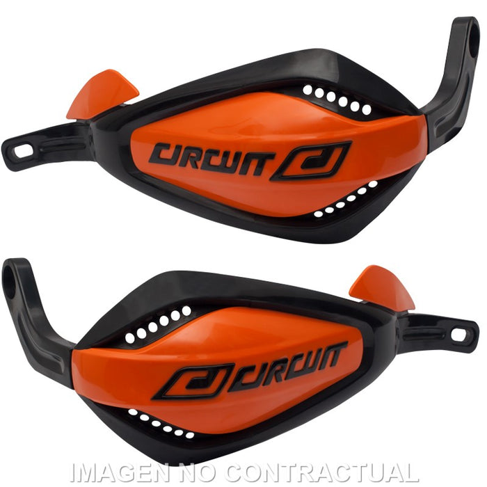 CIRCUIT P4 BLACK-ORANGE HANDGUARDS