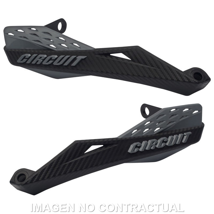 Circuit Fenix ​​Nylon Handguards Black-Grey