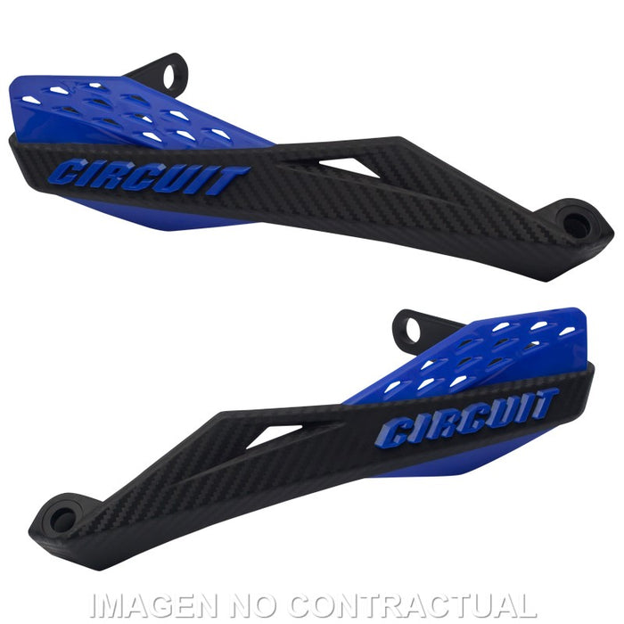 CIRCUIT FENIX NYLON BLACK-BLUE HANDGUARDS