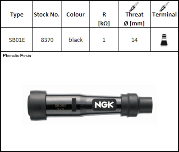 PIPA DE BUJIA NGK SB01E