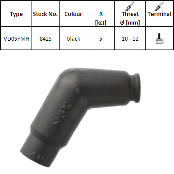 Spark Plug Pipe NGK VD05FMH