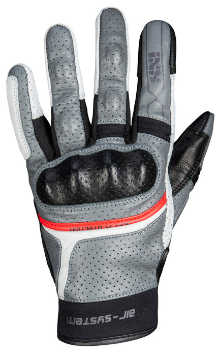 IXS TOUR DESERT-AIR GLOVES GRAY/LIGHT GRAY/BLACK SIZE M