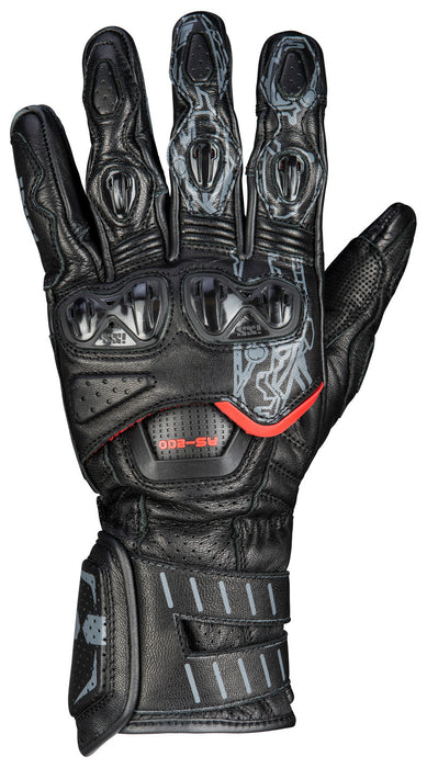 GUANTES IXS SPORTS RS-200 3.0 NEGRO TALLA M