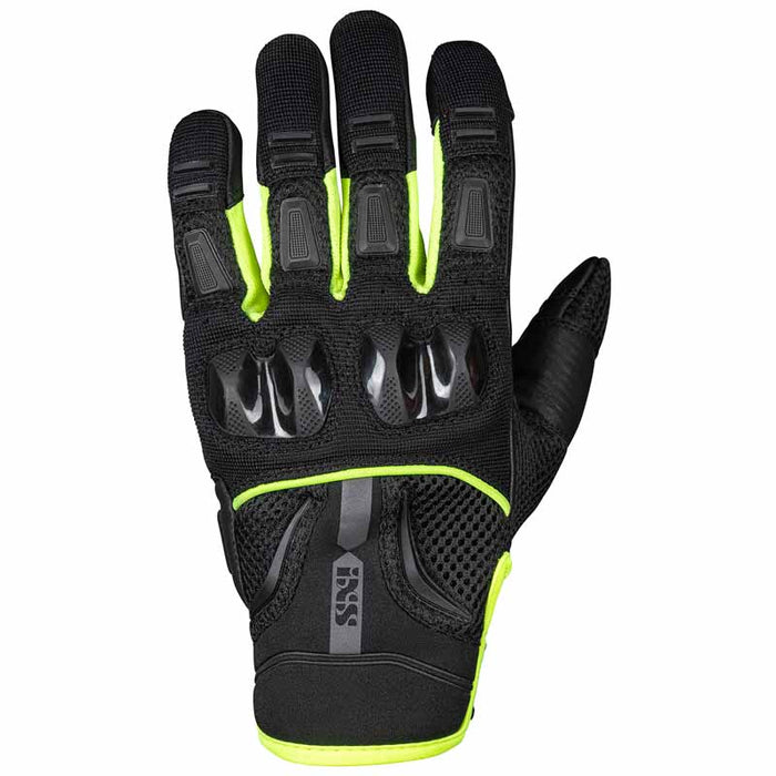 IXS TOUR MATADOR-AIR 2.0 GLOVES BLACK/NEON YELLOW SIZE M