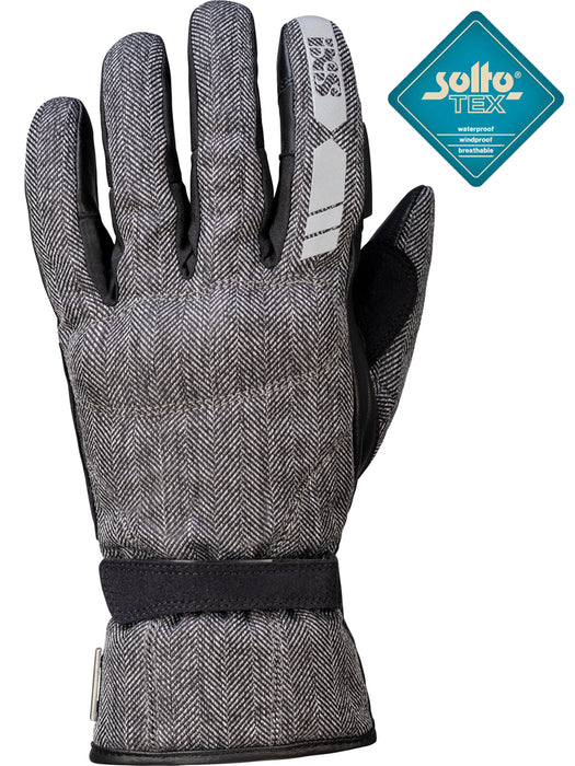 GUANTES INVIERNO IXS CLASSIC TORINO-EVO-ST 3.0 NEGRO-GRIS TALLA M SOLTO-TEX