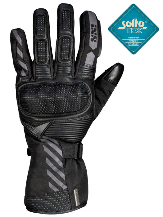 IXS TOUR GLASGOW-ST 2.0 WINTER GLOVES BLACK SIZE M SOLTO-TEX