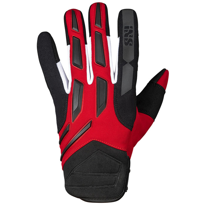 GUANTES IXS TOUR PANDORA-AIR 2.0 NEGRO/ROJO/BLANCO TALLA L