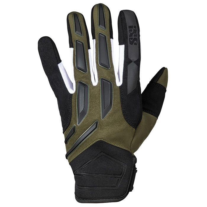 GUANTES IXS TOUR PANDORA-AIR 2.0 NEGRO/VERDE/BLANCO TALLA M