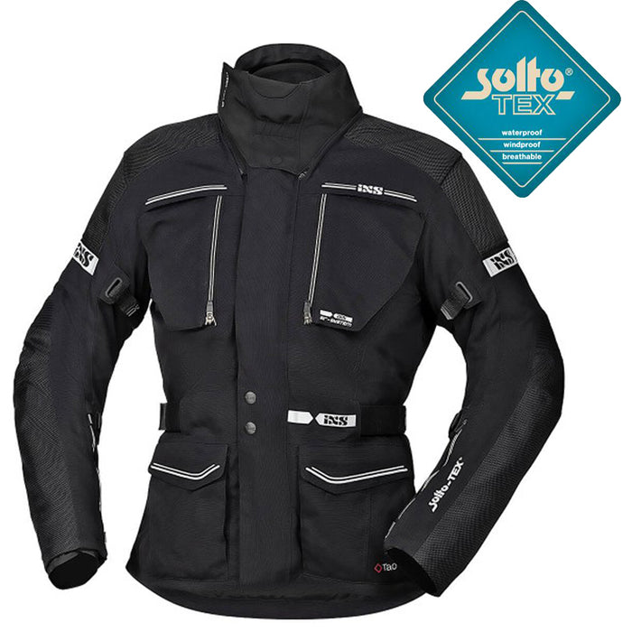 CHAQUETA INVIERNO IXS TOUR TRAVELLER-ST NEGRO TALLA 2XL SOLTO-TEX