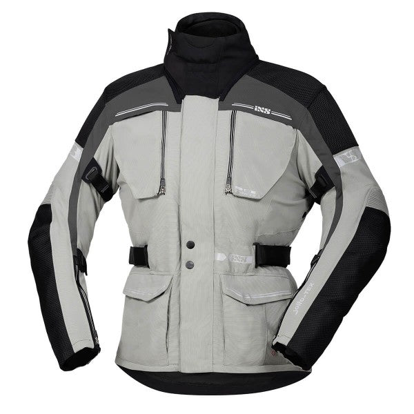 CHAQUETA INVIERNO IXS GRIS/PLATA/NEGRO TOUR TRAVEL TALLA L