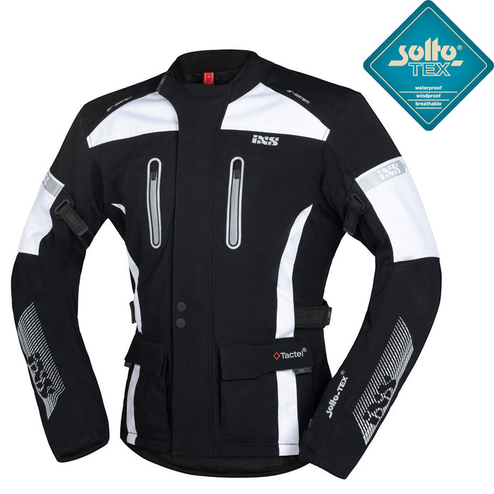 CHAQUETA INVIERNO IXS TOUR PACORA-ST NEGRO/BLANCO TALLA XL SOLTO-TEX