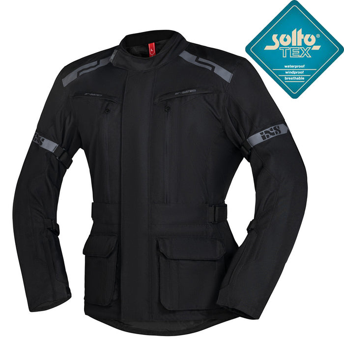 IXS TOUR EVANS-ST 2.0 WINTER JACKET BLACK SIZE S SOLTO-TEX