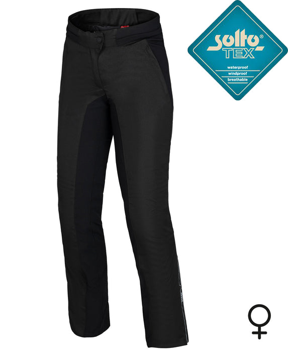 WOMEN'S IXS TOUR ANNA-ST 2.0 BLACK PANTS SIZE 2XL SOLTO-TEX